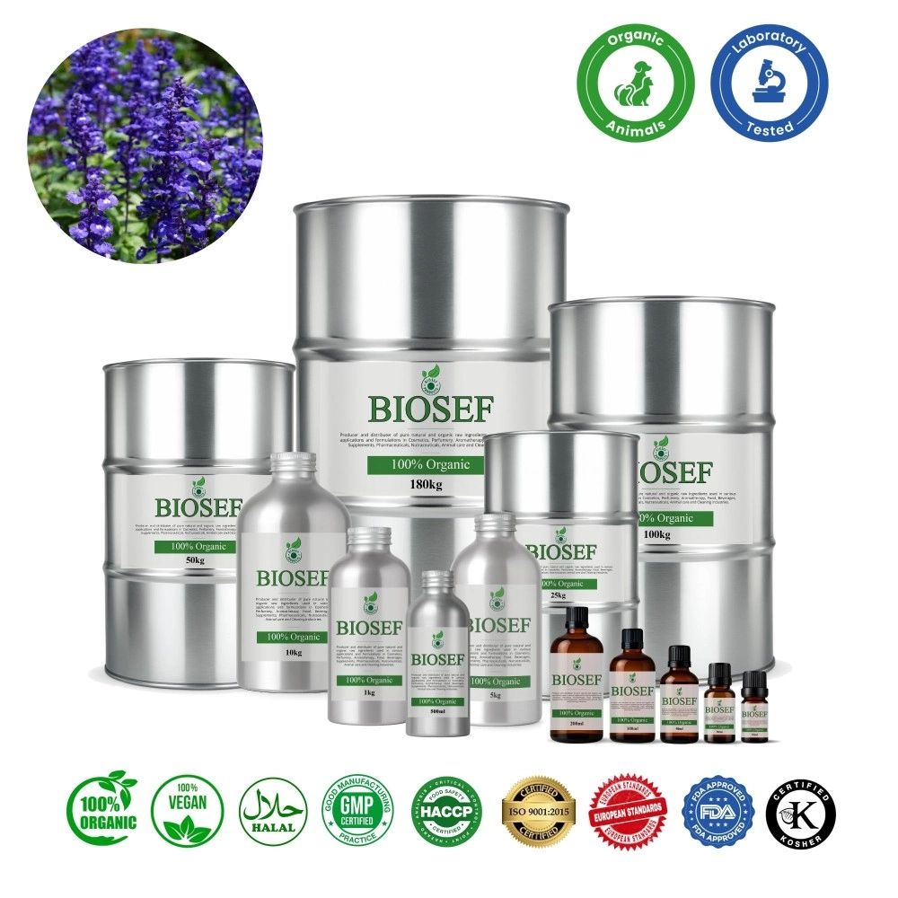 Gartentee Clary bio ätherisches Öl für Tiere | Biosef