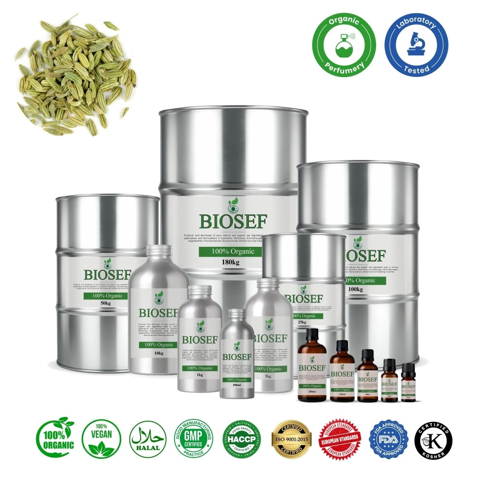 Hinojo ( semillas ) orgánico aceite esencial para perfumería | Biosef