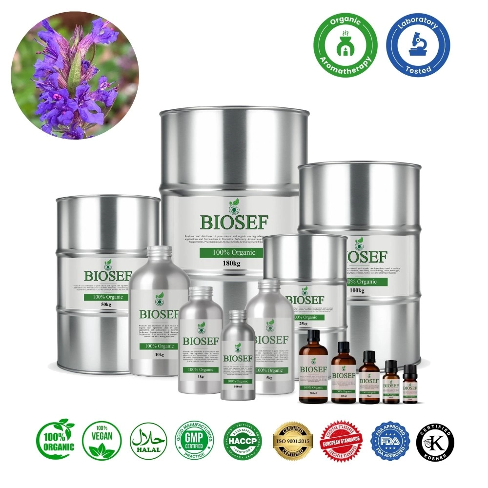 Hisopo orgánico aceite esencial para aromaterapia | Biosef