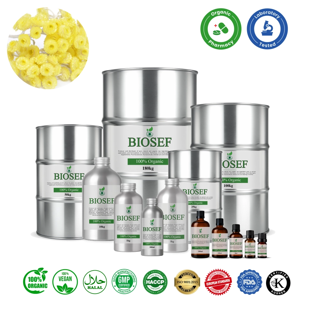 Immortel bio huile essentielle pour pharmaceutique | Biosef