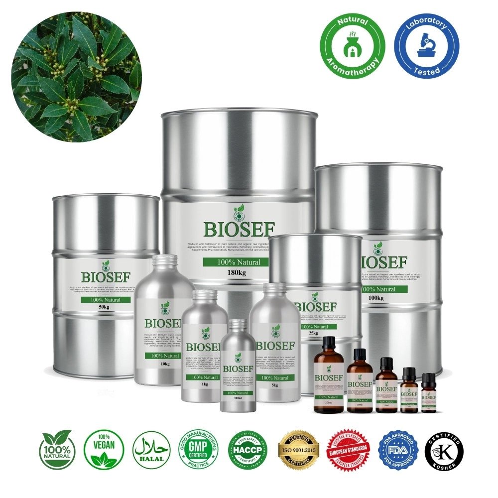 Laurel leaf natural essential oil for aromatherapy from Greece | Biosef.com