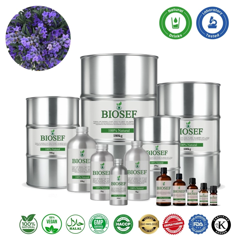 Lavender natural essential oil for drinks | Biosef