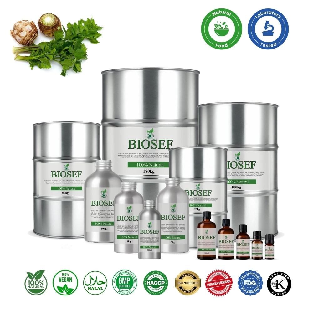 Levístico ( raíz ) natural aceite esencial para alimentos | Biosef