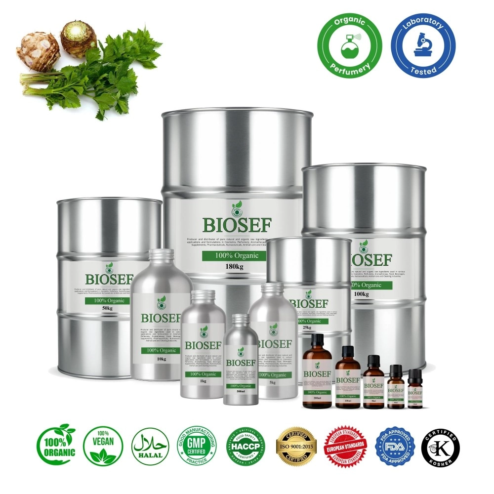 Lovage ( root ) organic essential oil for perfumery | Biosef