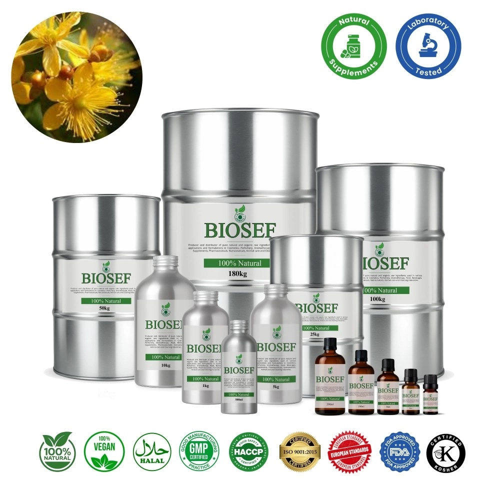 St. John's wort natural essential oil for supplements