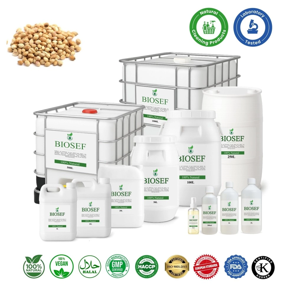 Coriander ( seeds ) natural hydrolate for detergents | Biosef.com