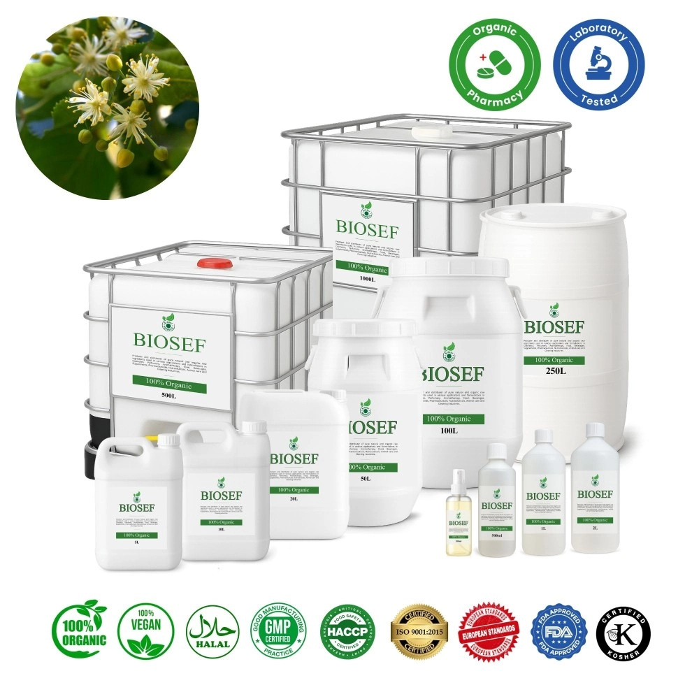 Fleur de tilleul bio hydrolat pour pharmaceutique | Biosef