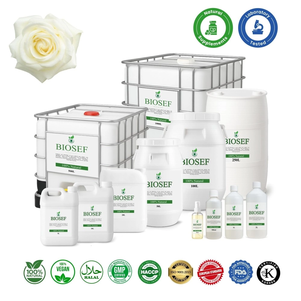Rose Alba naturelle hydrolat pour suppléments | Biosef