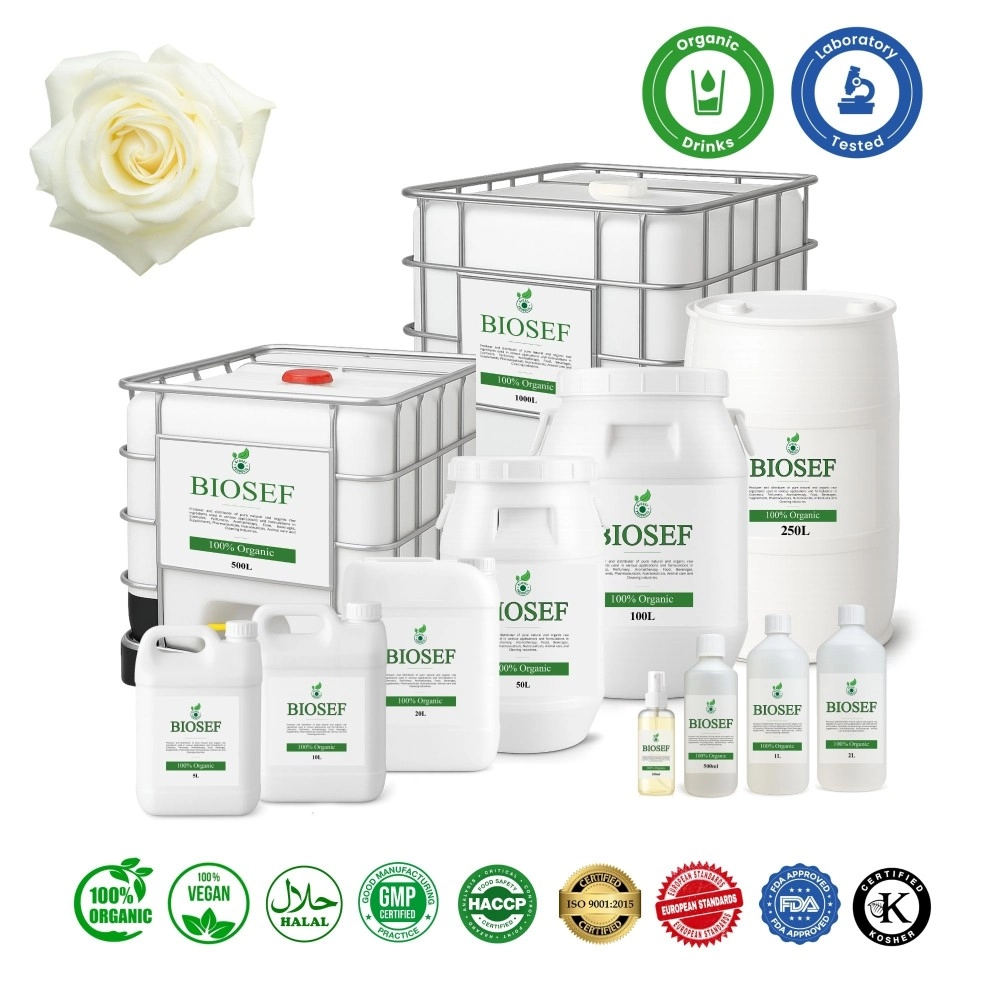 Rose Alba bio Hydrolat für Getränke | Biosef