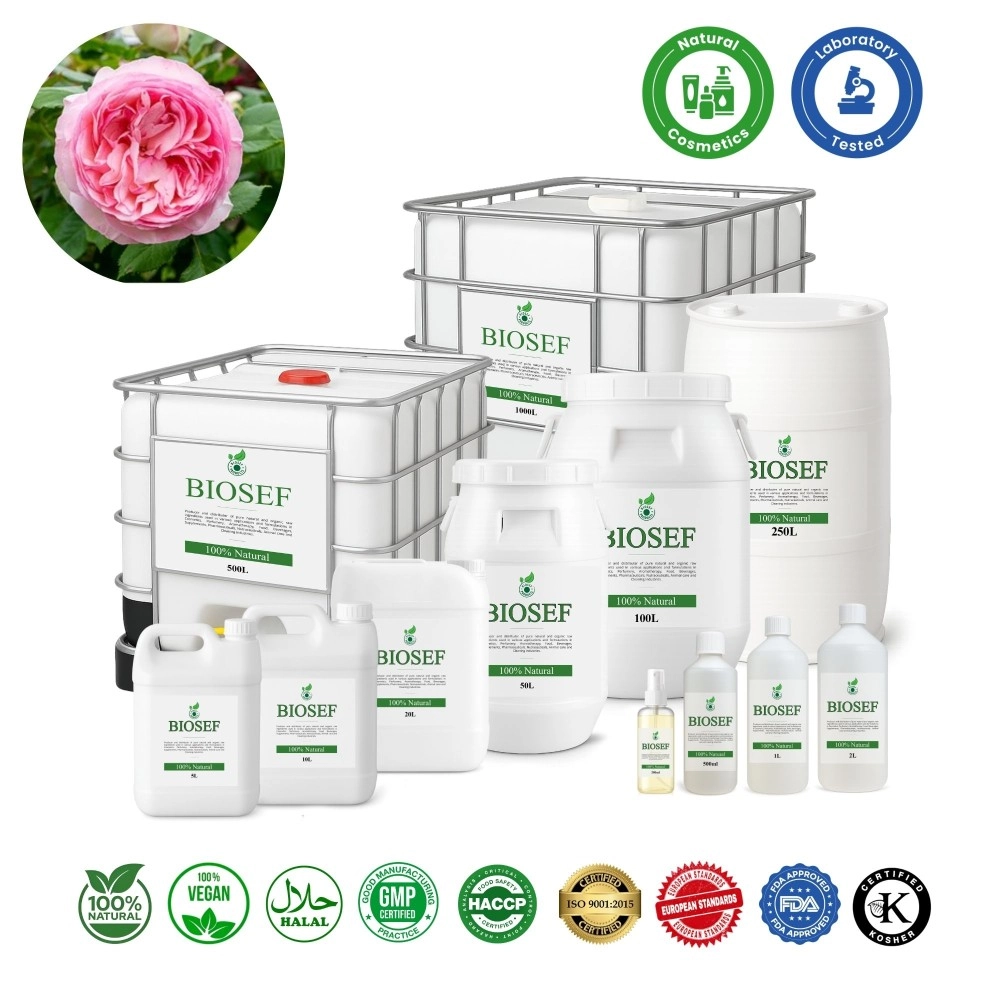 Rose Centifolia natural hydrolate for cosmetics | Biosef