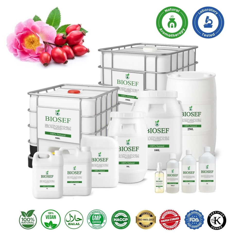 Rosehip ( fruit ) natural hydrolate for aromatherapy | Biosef