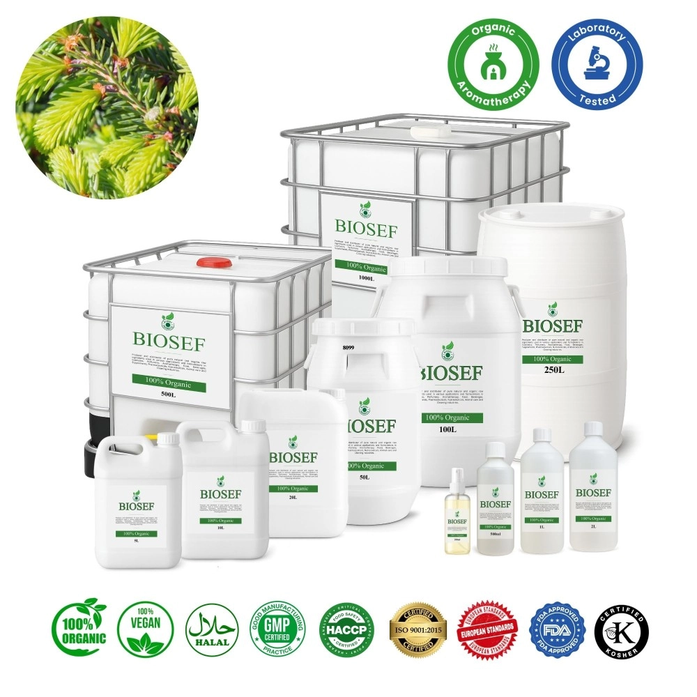 Abeto (agujas) orgánico hidrolato para aromaterapia | Biosef