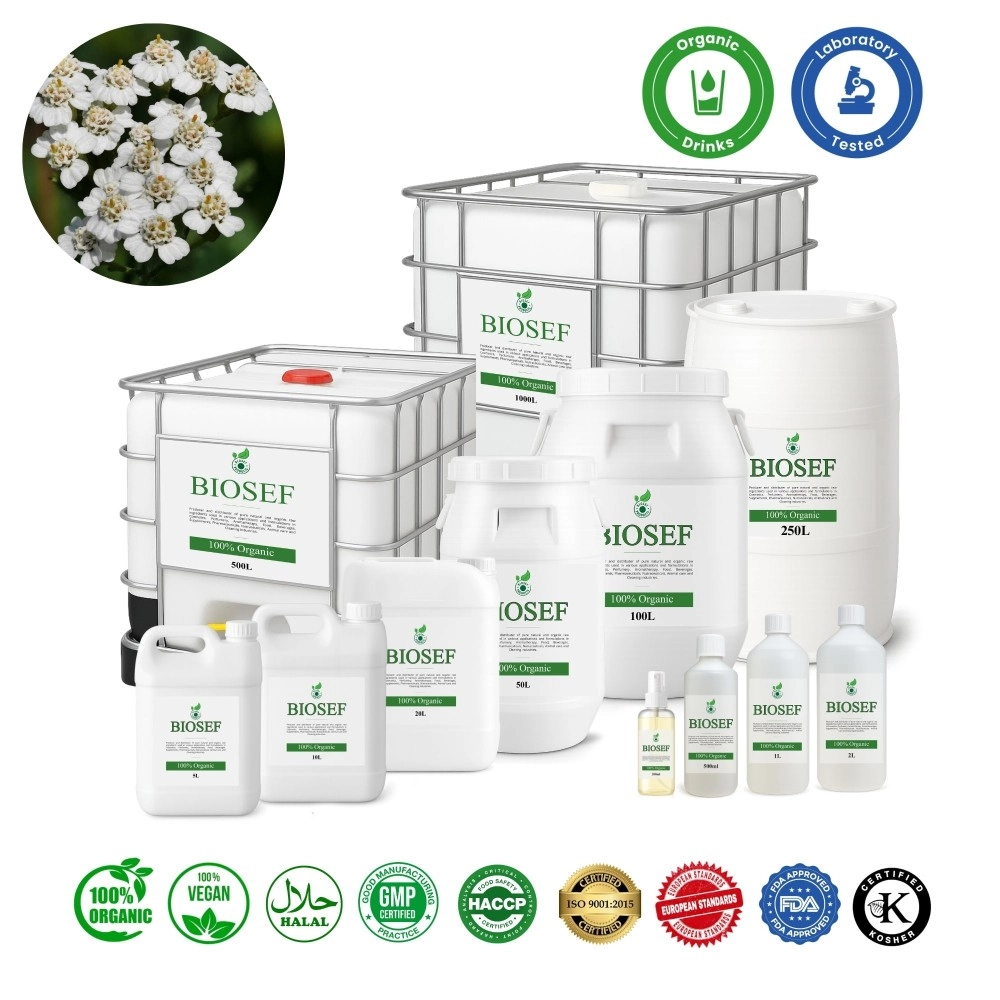 Achillée millefeuille bio hydrolat pour boissons | Biosef.com