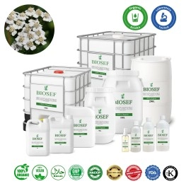 Milenrama blanco orgánico hidrolato para bebidas