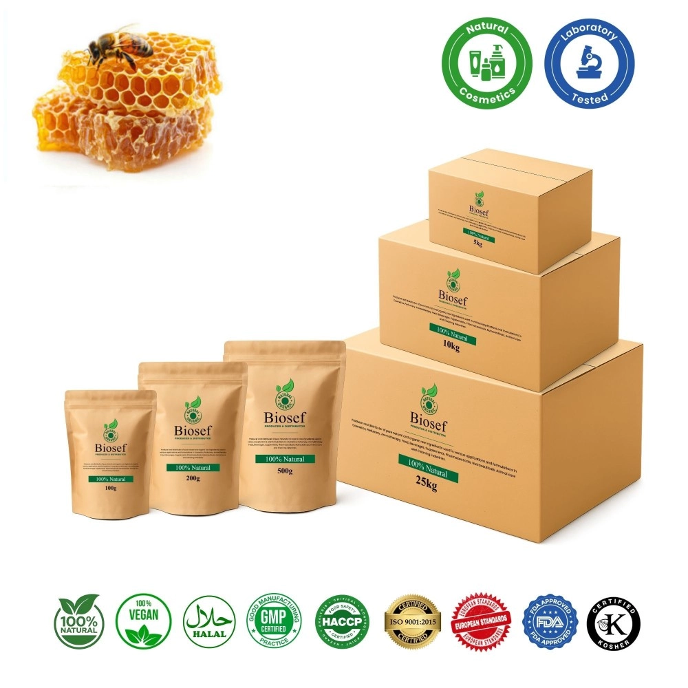 Cera de abeja natural cera para cosmética | Biosef